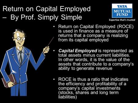 Return on Capital Employed – By Prof. Simply Simple