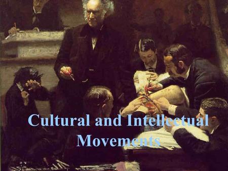 Cultural and Intellectual Movements. Realism and Naturalism Mark Twain The Adventures of Huckleberry Finn ● “It was a close place. I took... up [the letter.