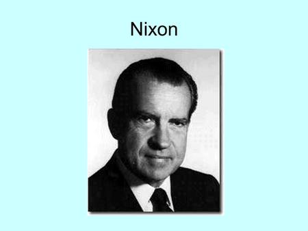 Nixon. Brezhnev Brezhnev and Nixon talk while standing on the White House balcony during Brezhnev's 1973 visit to Washington-- a high-water mark in.