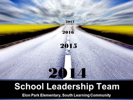 School Leadership Team