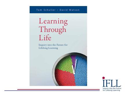 Base lifelong learning policy on a new model of the educational life course, with four key stages (up to 25, 25-50, 50-75, 75+) Rebalance resources fairly.