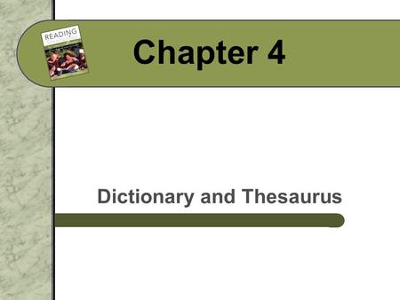 Dictionary and Thesaurus