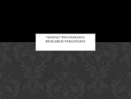 It gives reliable and systematic ways to answer psychological questions like: How do I analyze dreams? Why are boys so weird? Other sources of info like.