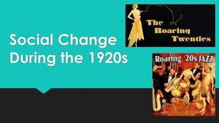 Social Change During the 1920s. Political Change  Robert Borden  Conservative Prime Minister who helped Canada become independent from Britain  Robert.