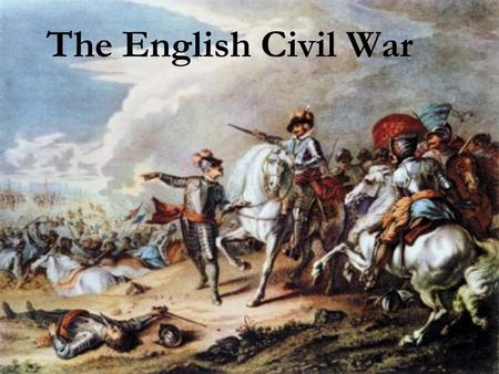 The English Civil War. The English Civil War (1642–1651) was a series of armed conflicts and political machinations between Parliamentarians and Royalists.