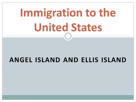 Immigration to the United States