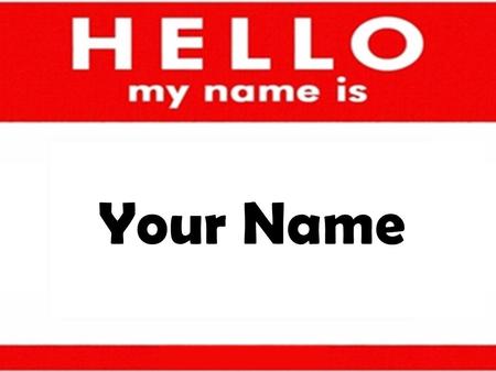 Your Name. See my Resume (link) below…. I live and work near.