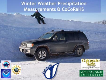 Winter Weather Precipitation Measurements & CoCoRaHS.