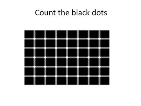 Count the black dots. Despite what your eyes tell you, they are perfectly parallel.