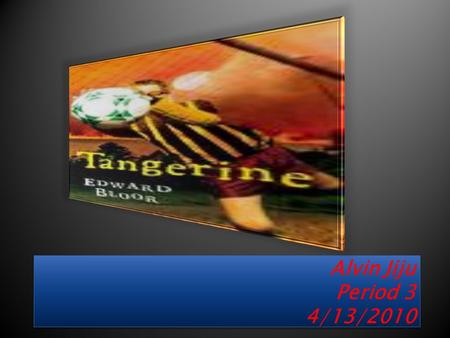  Edward Bloor is an American author of young adult novels, best known for Tangerine and London Calling. He was born on October 12, 1950, in Trenton,