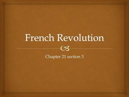 Chapter 21 section 3.   Held its first meeting in September 1792  Members were elected into this position by the universal manhood suffrage  Every.