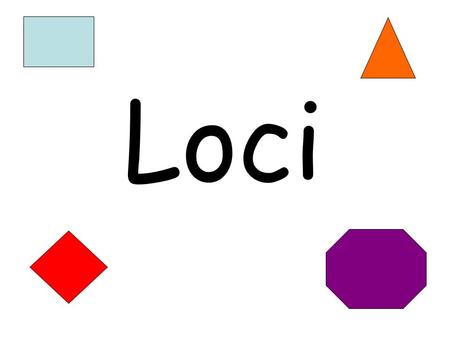 Loci. An army of ants work very hard all day long. They do everything their boss tells them, all the time. Every now and then he barks a random order.