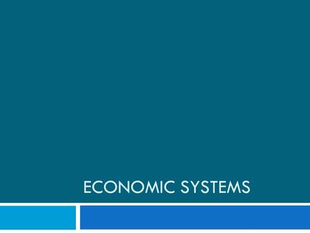 ECONOMIC SYSTEMS. All economic system is the way a nation determines how to use its resources to satisfy its people’s needs and wants. 3 Basic Questions.