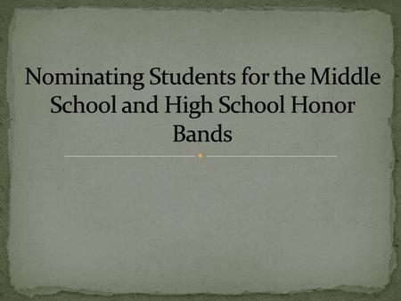 Step 1: Log into MPA Online Step 2: You will need to enter your school information into MPA Online Step 3: You will need to enter the students you wish.