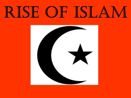 Rise of Islam. Where arabia Before Islam arrived The people of Arabia known as Arabs believed in many gods. They had contact with monotheism.