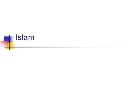 Islam. Rise of Islam Islam emerged in the Arabian Peninsula The region was an important crossroad for trade The two leading towns were Mecca & Yathrib(Medina)