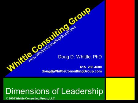 Whittle Consulting Group