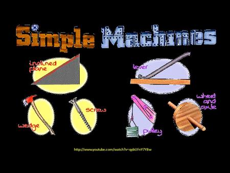 Machine- a device that makes work easier by changing the direction or size of the force.