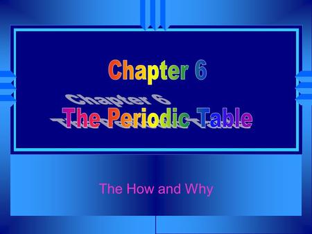 The How and Why. 2 History Elements known to ancients: C, Cu, Au, Fe, Pb, Hg, Ag, S, Sn Added before 1700: As, Sb, Bi, P, Zn Dobereiner, Johann (1780-1849):