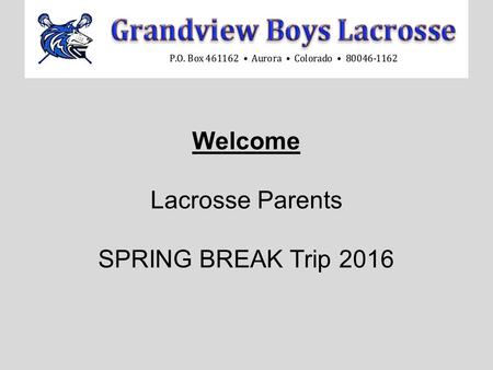 Welcome Lacrosse Parents SPRING BREAK Trip 2016. 3d Lacrosse offers the BEST Spring Training Camp in Florida St. Pete’s Beach March 27- April 1st.