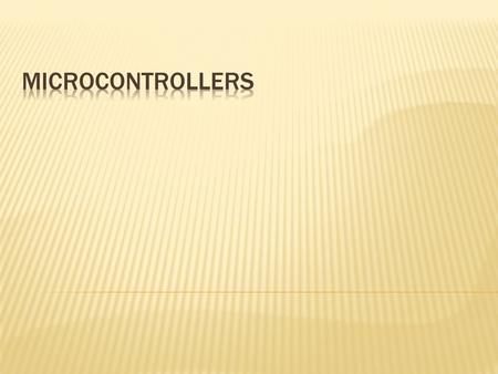  Mini-Computer  Microprocessor  The Brains  Arithmetic Logic Unit (ALU)  Control Unit  Program/ Data Storage  Peripherals (Input/Output) Low-Cost.