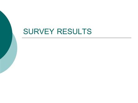 SURVEY RESULTS. NUMBERS OF QUESTIONNAIRES COMPLETED  ITALY 186  AUSTRIA 132  POLAND 163  ENGLAND 151  SPAIN 139  TURKEY 182  ROMANIA 52.