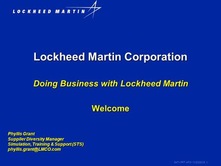 Lockheed Martin Corporation