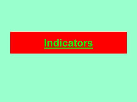 Indicators See java applet from using ICT to enhance teaching and learning of chemistry. Also the interactive data book on www.chemsoc.org/network/learnnet/data/index.htm.