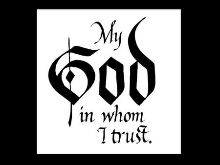 How Do I Learn To Trust God? 1. Accept that life is difficult. “If they persecuted Me they will also persecute you.” John 15:20.