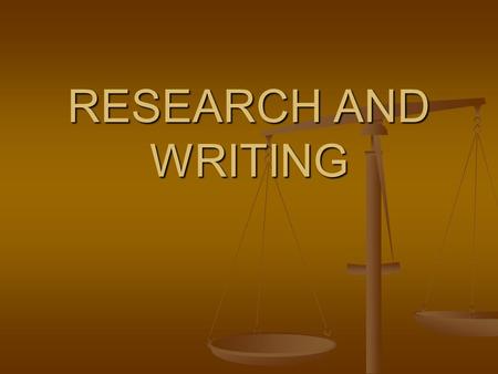 RESEARCH AND WRITING. START WITH A SUBJECT KISS MAKE AN OUTLINE 1. Introduction – what the paper is about 2. Define the subject 3. Use examples a. Real.