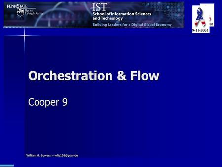 William H. Bowers – Orchestration & Flow Cooper 9.