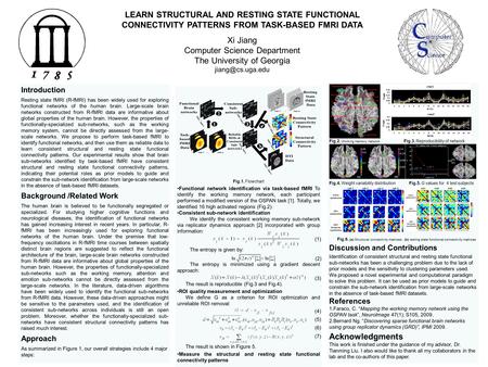 Fig.1. Flowchart Functional network identification via task-based fMRI To identify the working memory network, each participant performed a modified version.