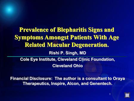 Cole Eye Institute, Cleveland Clinic Foundation,