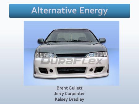 Wonder Power is an alternative energy source that will revolutionize vehicles. In essence, Wonder Power is wind converted into electricity. The front.