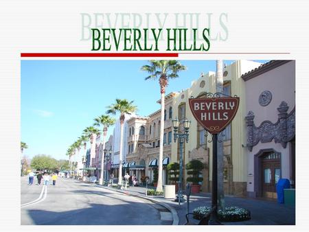 IIt is a neighborhood in Los Angeles- California AA few minutes drive away from Hollywood.