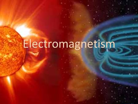 Electromagnetism. Current-Carrying Wire As you know from last year… Whenever a current flows, it creates a magnetic field.