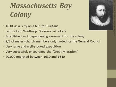 Massachusetts Bay Colony