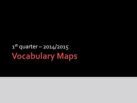 1 st quarter – 2014/2015. 1. aesthetic Synonyms Antonyms Definition Other Forms artistic sublime picturesque displeasing ugly unattractive (adjective)