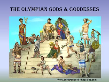 The Olympian Gods & Goddesses