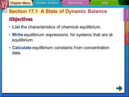 Section 17.1 A State of Dynamic Balance