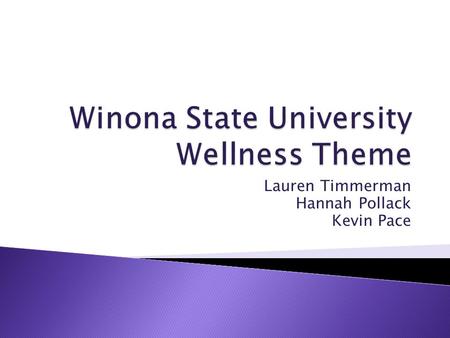 Lauren Timmerman Hannah Pollack Kevin Pace.  Introduction  Goals/Objectives  Constraints  Marketing  Resources (human and material)  Evaluation.