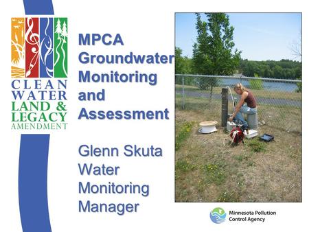 MPCA Groundwater Roles