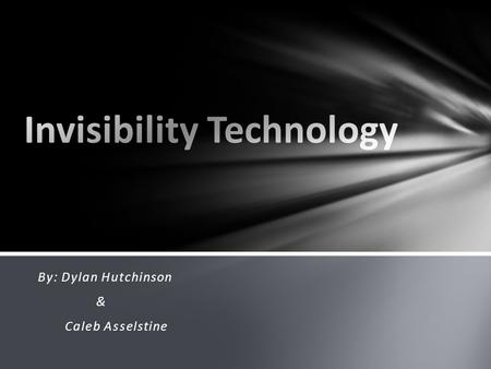 Invisibility Technology