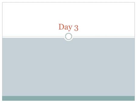 Day 3. Warm Up Find the distance and midpoint between the two points below.