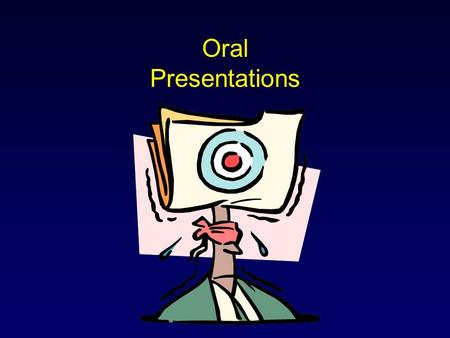 Oral Presentations. Overview 1) Organizing your thoughts 2) Some words about slides 3) Controlling your fears – building confidence.