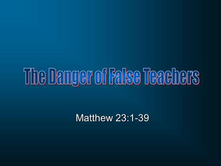 Matthew 23:1-39. Matthew 23:1-3 Then Jesus spoke to the crowds and to His disciples, 2 saying: “The scribes and the Pharisees have seated themselves in.