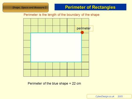 Perimeter of Rectangles