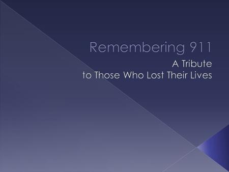 Visit this website:  Notice the following links at the top of the website : Word Trade Center American Flight 11.