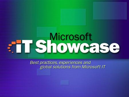 Microsoft’s Worldwide Marketing Database with Windows 2000 Datacenter Server Scaling Up to the Needs of the Worldwide Marketing Database with Windows.