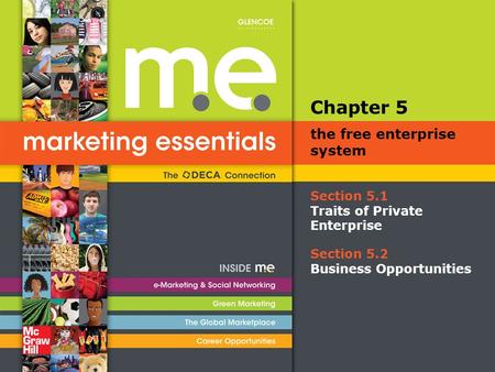 Section 5.1 Traits of Private Enterprise Chapter 5 the free enterprise system Section 5.2 Business Opportunities.